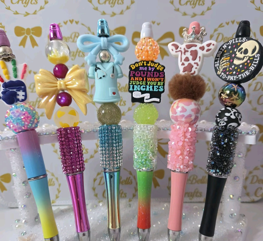 Custom Beaded Pen - Choose Your Style