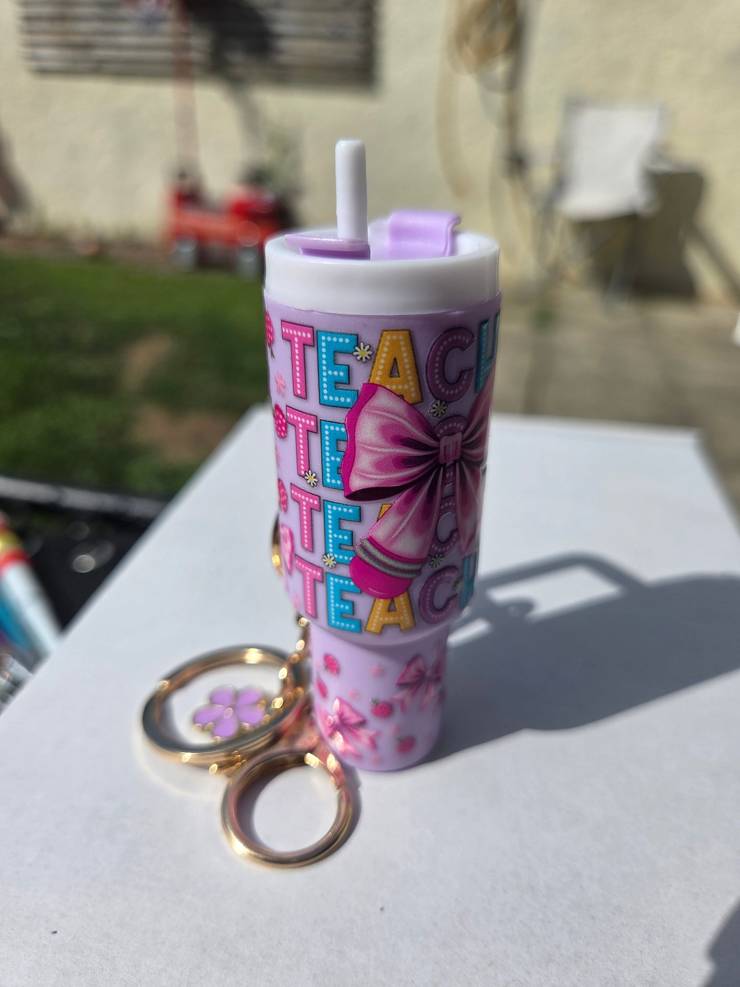 🍎 Teacher Gifts 🍎 Pens, Badge Reels & Tumbler Keychains