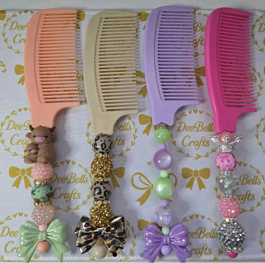 Custom Beaded Comb