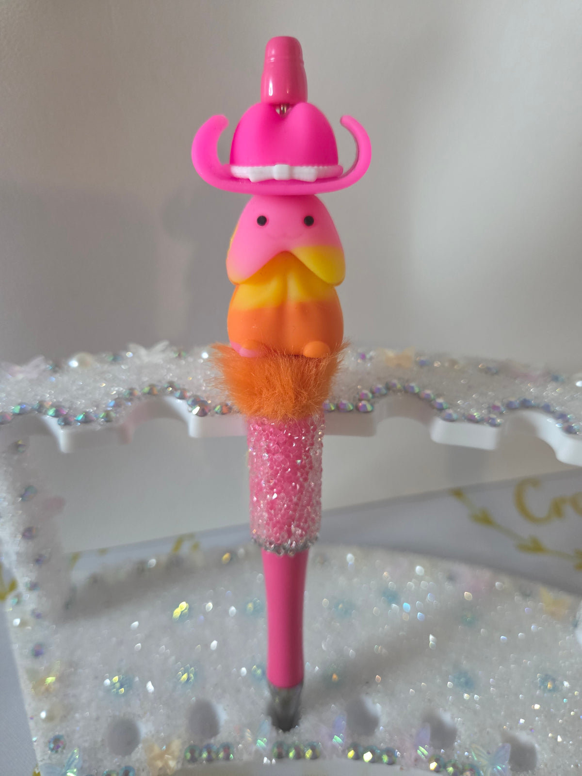 Ready To Ship - Spicy Stationery Beaded Pen