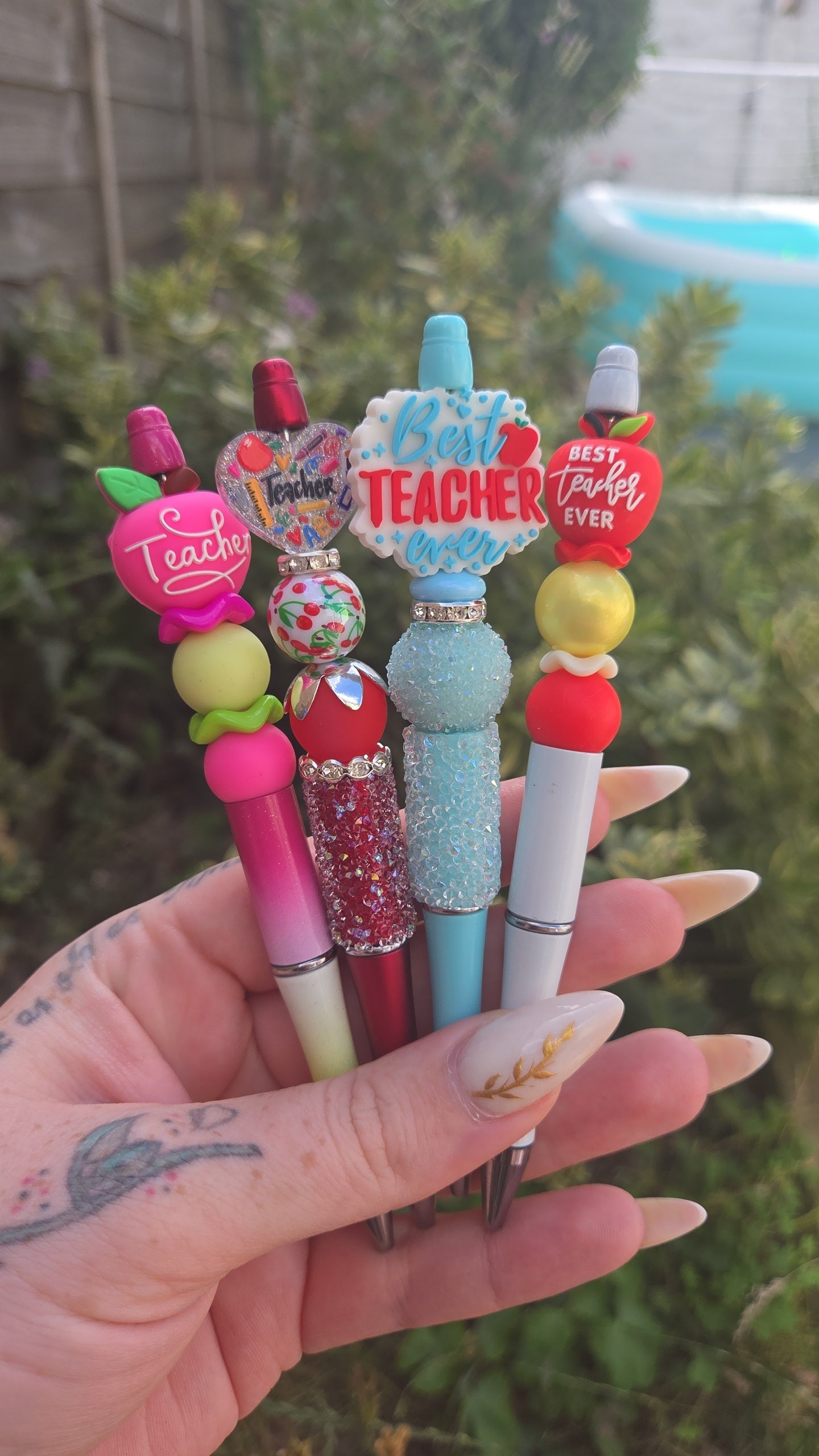 🍎 Teacher Gifts 🍎 Pens, Badge Reels & Tumbler Keychains