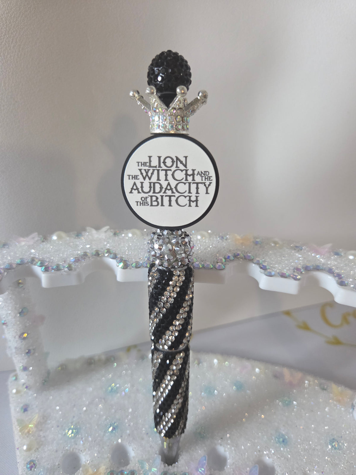 Ready To Ship - Spicy Stationery Beaded Pen