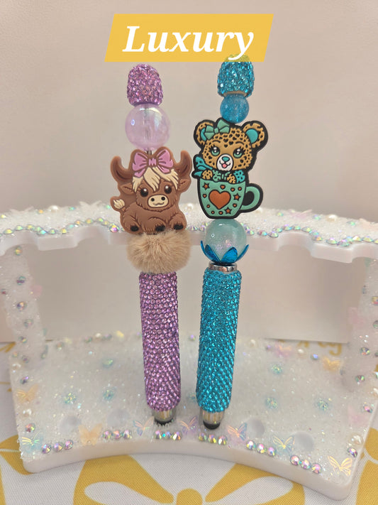 Custom Beaded Stylus Pen