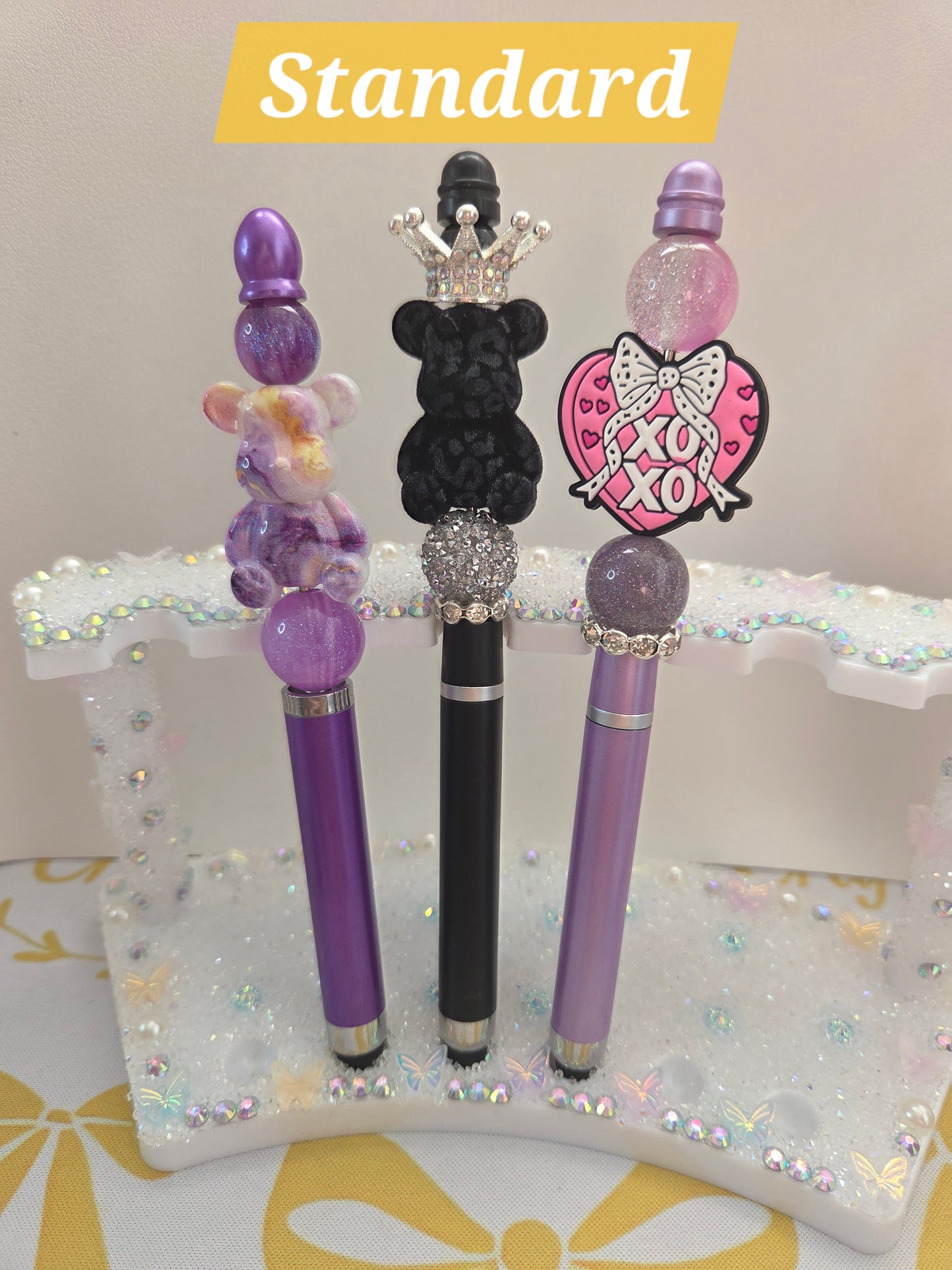 Custom Beaded Stylus Pen
