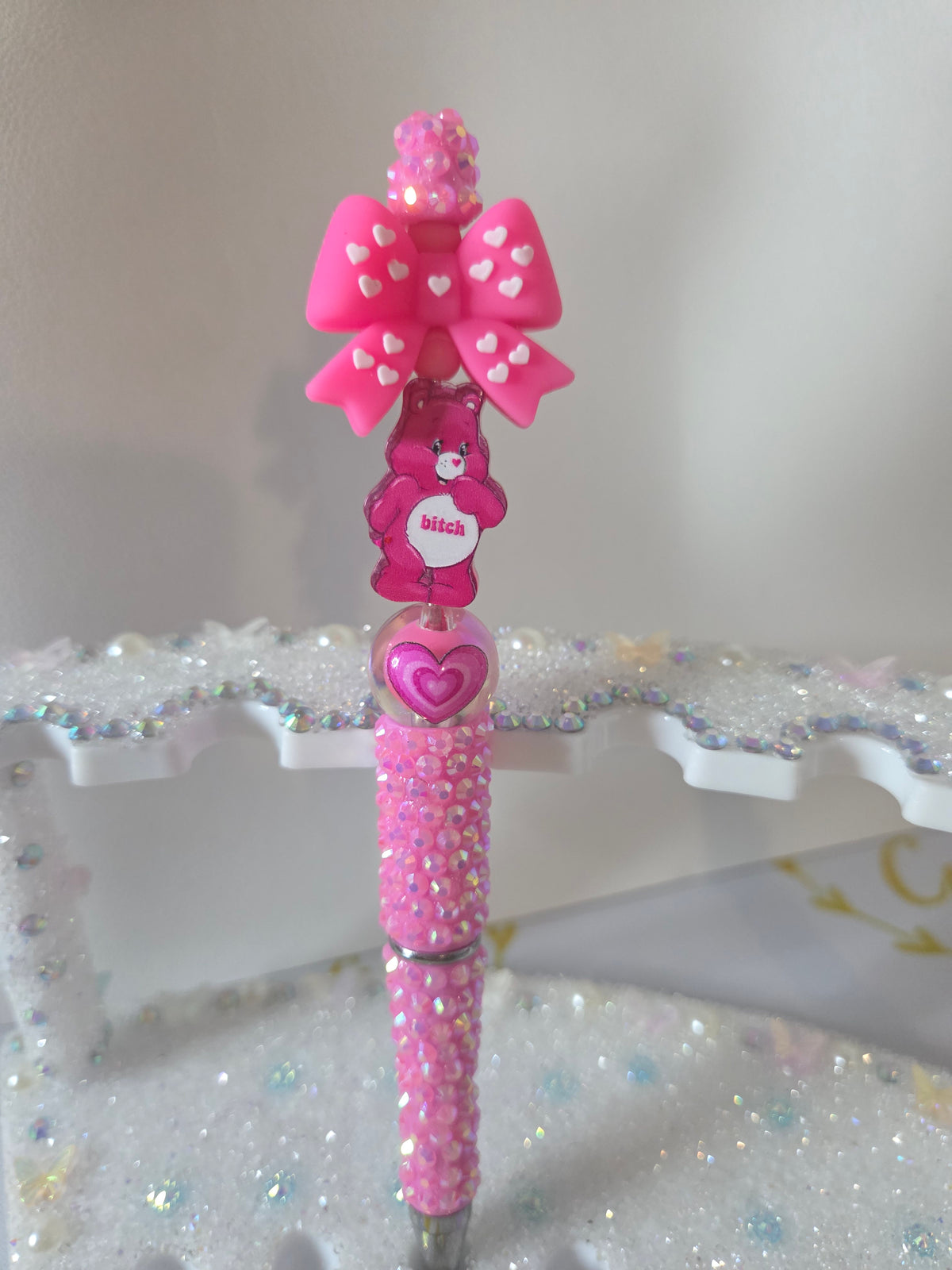 Ready To Ship - Spicy Stationery Beaded Pen